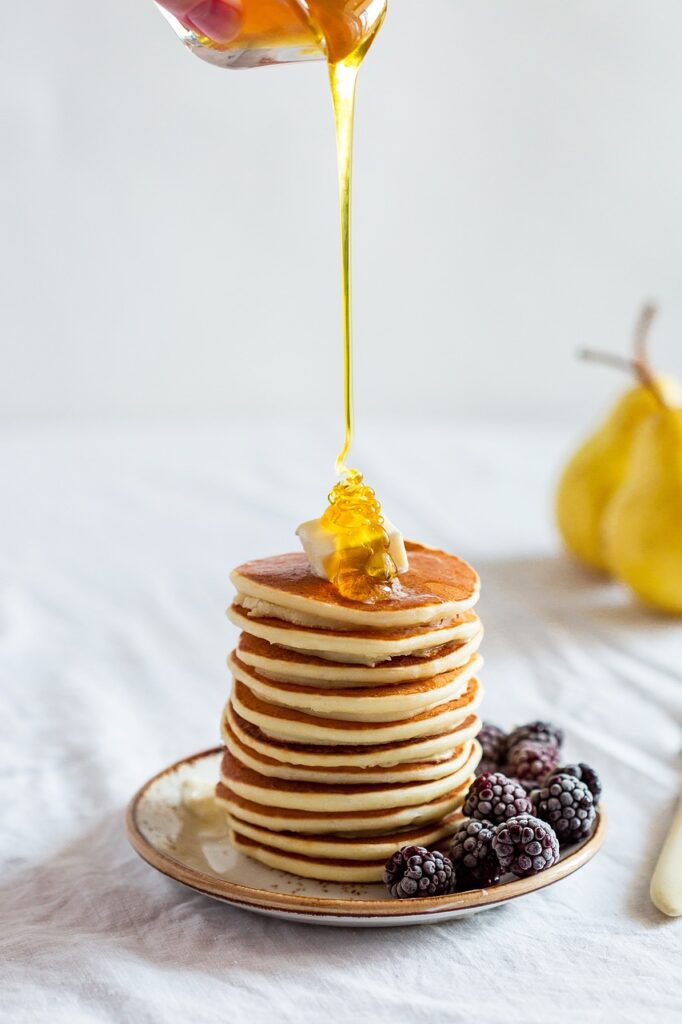 pancakes, honey, stack-2139844.jpg